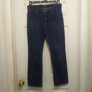 LRL Ralph Lauren 8 Classic Dark Wash Jeans